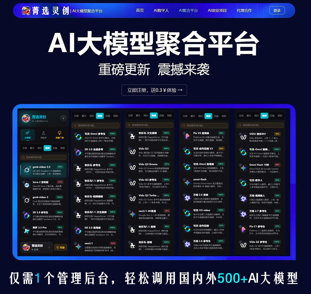 菁选灵创 AI视频创作展示